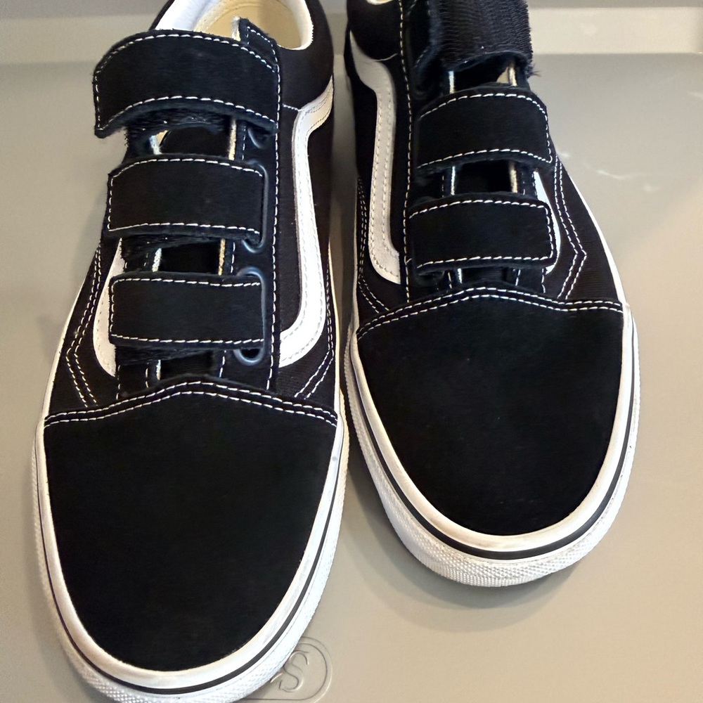 Vans Red and Tan Shoe Box